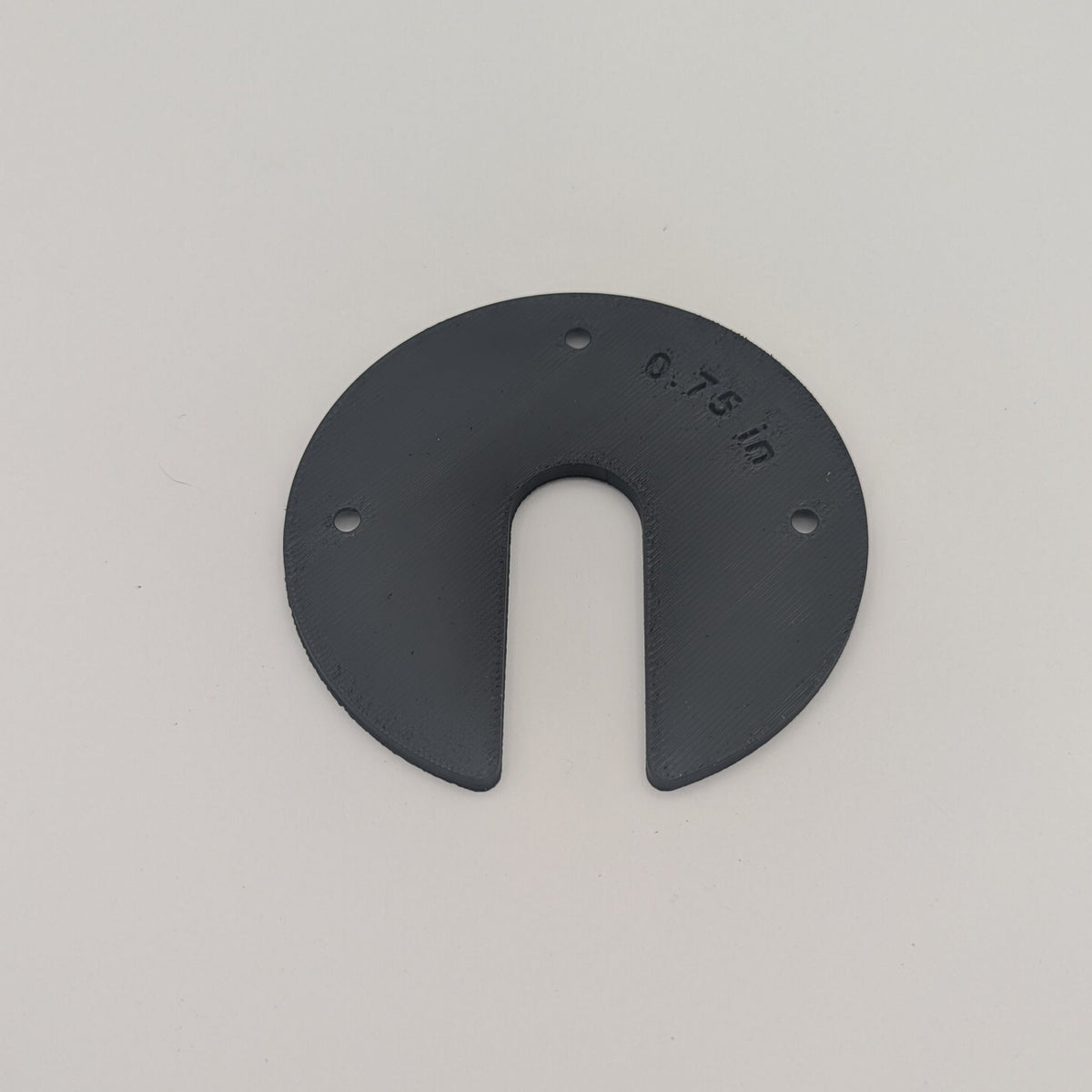 Shields SDCJ 3/4-inch incremental bottom plate for anchor bolt as-built surveying