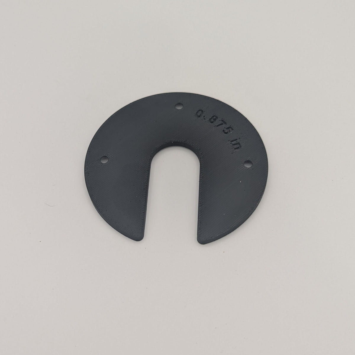 Shields SDCJ 7/8-inch incremental bottom plate for anchor bolt as-built surveying